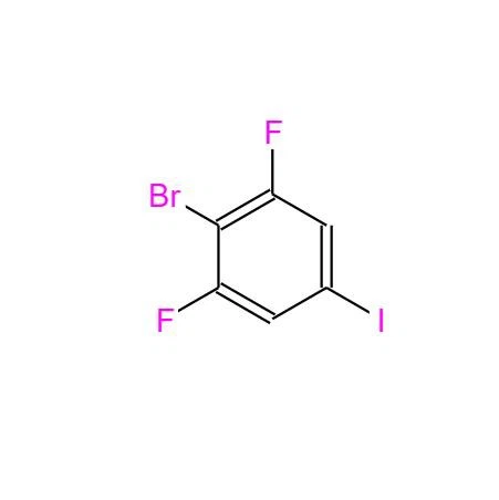 CAS: 155906-10-8|2-Bromo-1,3-difluoro-5-iodobenzene